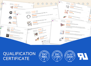 Ekipman, ev aletleri için paslanmaz çelik boru ile kalıplı kadın XS8JK-4P fiş 28AWG kablo - Product Image 6