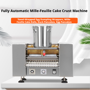 Machine automatique à pâtisserie mille-feuilles, machine commerciale à <span class=keywords><strong>faire</strong></span> <span class=keywords><strong>des</strong></span> crêpes aux œufs <span class=keywords><strong>pour</strong></span> boulangerie - Product Image 6