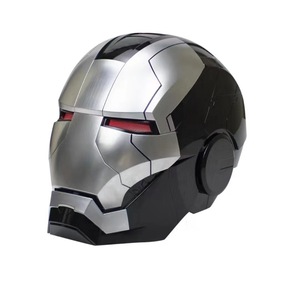 Máscara MK5 Popular 2026, Disfraz de Jarvis, Máscara de <span class=keywords><strong>Iron</strong></span> <span class=keywords><strong>Man</strong></span> Automática y Portátil, <span class=keywords><strong>Casco</strong></span> de <span class=keywords><strong>Iron</strong></span> <span class=keywords><strong>Man</strong></span> Mk5, Totalmente Negro - Product Image 6