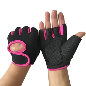 2021 sıcak satış imalatı yarım parmak spor deri eldiven erkekler koruyarak eller motosiklet yarış spor eldiven