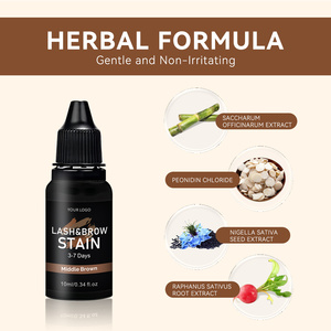 Etiqueta privada 10ml 5-7 días Negro Marrón Pestañas <span class=keywords><strong>Cejas</strong></span> Tinte <span class=keywords><strong>De</strong></span> Henna Para <span class=keywords><strong>Cejas</strong></span> No Necesita <span class=keywords><strong>Gel</strong></span> revelador Sin toallita <span class=keywords><strong>Gel</strong></span> Texutre - Product Image 4