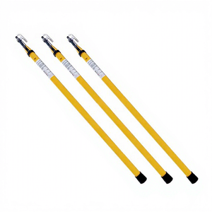 High Voltage Triangle Hot Stick Telescopic Operating <b>Rod</b> - Product Image 1