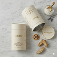 Tube en papier personnalisé de qualité alimentaire pour l'emballage des biscuits et des gâteaux, impression offset, compatible avec le sucre et le chocolat