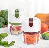 2023 Offre Spéciale Mini robot culinaire hachoir à légumes hachoir à ail électrique multifonction Commercial Portable pour les aliments pour bébés