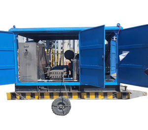 Lavadora de ultra alta presión 2000bar 25LPM Diesel Heavy Duty Car Wash Shop Eliminación de pintura de óxido Máquina de hidrochorro Nueva condición - Product Image 1