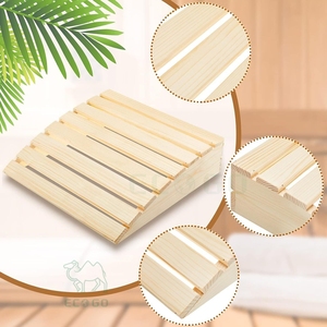 Banc <span class=keywords><strong>de</strong></span> sauna en bois <span class=keywords><strong>de</strong></span> pin naturel <span class=keywords><strong>de</strong></span> qualité supérieure avec dossier et support lombaire pour spa à domicile, hammam et relaxation – Mobilier <span class=keywords><strong>de</strong></span> <span class=keywords><strong>salle</strong></span> <span class=keywords><strong>de</strong></span> <span class=keywords><strong>bain</strong></span> - Product Image 4