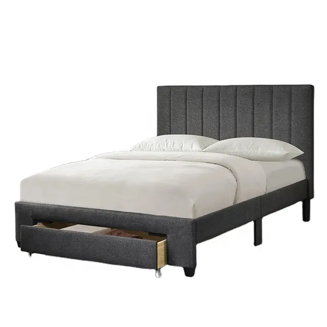 Cabecero de colchón suave, cama de madera para dormitorio, sofá cama, muebles de dormitorio, se puede personalizar, Panel moderno blanco, nuevo
