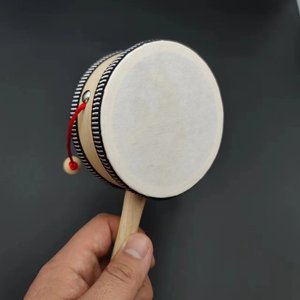 2023 nóng bán nhà máy âm nhạc Đồ chơi <span class=keywords><strong>Rattle</strong></span> trống cho trẻ em - Product Image 2