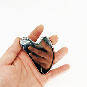 Herramientas de Masaje Gua Sha de Acero 100% Natural al por Mayor, Rodillo Metálico Gua Sha para Masaje Facial y Corporal - Product Image 2