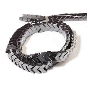 Mũi Tên Hình Dạng Đen <span class=keywords><strong>Hematite</strong></span> Đá Tự Nhiên Mũi Tên Miếng Đệm Hạt Lỏng Cho Trang Sức Vòng Tay Vòng Cổ Làm Phụ Kiện DIY Wh - Product Image 6