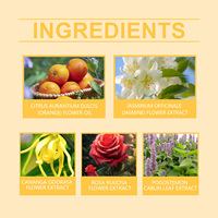 Roxelis Ylang-Ylang Orange Parfum en Spray - 100ml Eau de Toilette Parfum Frais et Élégant Portable pour Usage Quotidien et Rendez-vous Romantiques