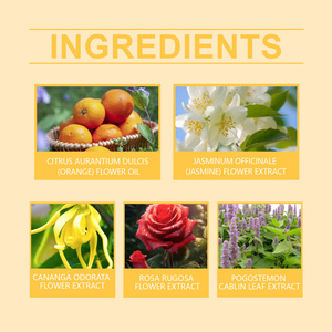 Roxelis Ylang-Ylang <span class=keywords><strong>Orange</strong></span> Parfum en Spray - 100ml <span class=keywords><strong>Eau</strong></span> <span class=keywords><strong>de</strong></span> <span class=keywords><strong>Toilette</strong></span> Parfum Frais et Élégant Portable pour Usage Quotidien et Rendez-vous Romantiques - Product Image 5