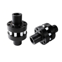 HL (LX) Type 45 #   Boulon de raccordement en acier forgé avec tige en nylon, diamètre de trou 30 mm, structure d'engrenage industrielle, capacité nominale 100 Nm