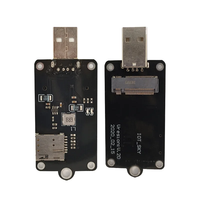 Placa Adaptadora Q M.2 a USB 2.0 con Protocolo MQTT para Módulos B-key de 42x30mm, Placa de Desarrollo Inalámbrica M2M IoT