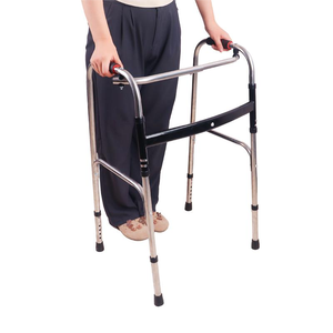 Andador Plegable para Personas Mayores, Altura Ajustable, Equipo de Terapia Médica para Discapacitados, Ayuda para la Movilidad, Herramienta de Entrenamiento para Caminar - Product Image 2