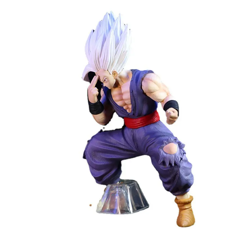 Siêu Saiyan Con Thú Gohan Crouching Tượng Mô Hình PVC Phim Hoạt Hình Nhà Hát Phiên Bản Đồ Chơi Unisex Hoạt Động Hình Từ Nhật Bản