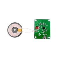 Modul PCBA Pengisian Daya Nirkabel Qi2 Single Coil untuk Sikat Gigi Elektrik, Perangkat Kecantikan, dan Papan Pengisi Daya Kontrak Material Lengkap