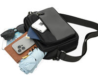 Tas Selempang Kain Oxford Tas Bahu Ringan Tahan Air Anti Maling untuk Perjalanan