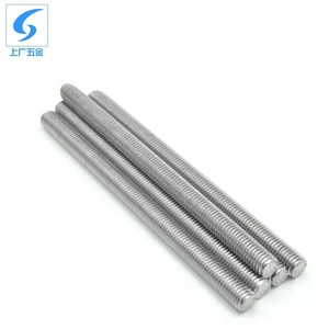 Visserie en acier inoxydable entièrement filetée, tailles métriques et américaines, qualité A, tolérance 6G, traitement de surface blanchissant - Product Image 1