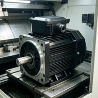 Moteur électrique synchrone AC à entraînement linéaire central, à induction triphasée, pour moto, 3000W 50-150Hz