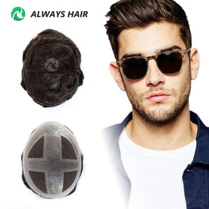Peluca de cabello Natural <span class=keywords><strong>para</strong></span> <span class=keywords><strong>hombres</strong></span>, tupé de cabello humano con encaje Francés e indetectable, nuevo estilo, <span class=keywords><strong>2022</strong></span> - Product Image 1