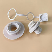 Valve à vis en PVC Boston pour bateau pneumatique, ponton et tente gonflable