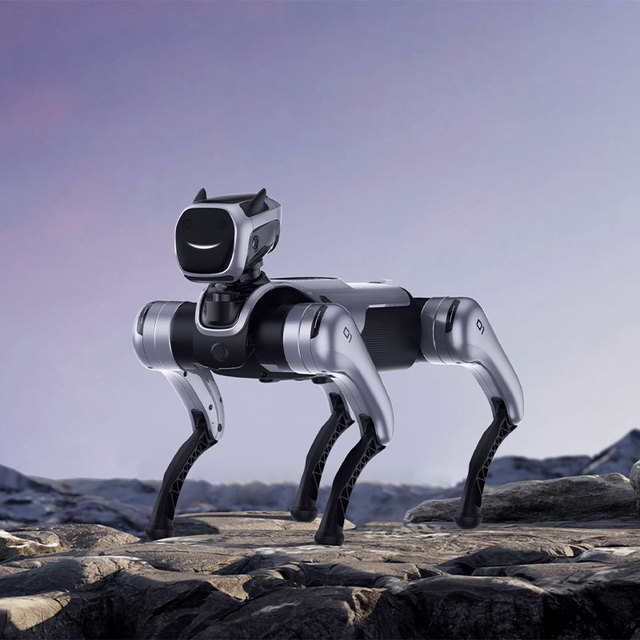Magic Atom ROS Robot Quadruped Mechanical Dog AI Visual Recognition Bionic Programming Companion IOS OS 4GB Storage TFT Display