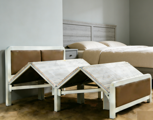 <span class=keywords><strong>Letto</strong></span> Pieghevole Multifunzionale per Adulti in Vendita, Design Eclettico con Rivestimento in Tessuto - Product Image 1