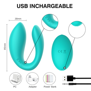 <span class=keywords><strong>Vibratore</strong></span> Wireless a Forma di C Indossabile per Donne, Stimolatore Clitorideo e Punto G, <span class=keywords><strong>Vibratore</strong></span> per Coppie - Product Image 5