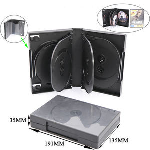 Custom PP Plastic DVD Case Multi Disc <b>Storage</b> <b>Box</b> for Car CD VCD Wedding Record Transparent Cover Insert - Product Image 2