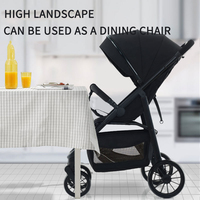 Chariot pliable ultra-léger et confortable JXB fabriqué en Chine, pour enfant de 0 à 4 ans