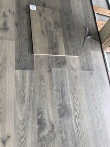 Suelo de roble europeo de Color gris oscuro <span class=keywords><strong>industrial</strong></span>, tablones anchos de ingeniería, suelo de madera dura, cambio químico, <span class=keywords><strong>parquet</strong></span> de madera - Product Image 6