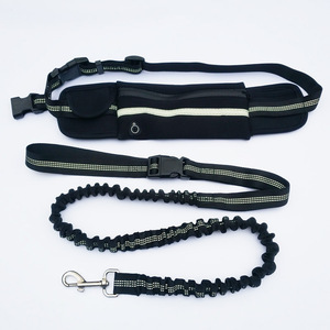 Correa elástica <span class=keywords><strong>para</strong></span> perro con riñonera <span class=keywords><strong>para</strong></span> correr, correa retráctil de nailon manos libres <span class=keywords><strong>para</strong></span> trotar al aire libre, venta al por mayor - Product Image 3