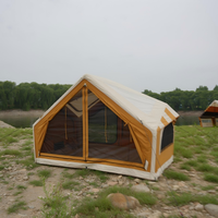 Tente de glamping gonflable de 6,6 m² pour événements en plein air, festivals, fêtes, imperméable, quatre saisons, abri en dôme d'air Oxford