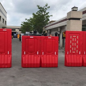 Poteau de signalisation routière de type européen en HDPE/PE, remplissable d'eau, protection IP65, durable, pour la sécurité extérieure - Product Image 3