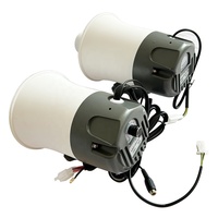 YUANHAO 3 tons 40W essence moto sirène amplificateur moto klaxon 12v 24v sirène pour moto étanche avec contrôleur