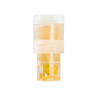 Capuchon à vis séparable en plastique PP transparent de qualité alimentaire à 30 dents, adapté aux bocaux à liquides, au miel, facile à utiliser, design portable