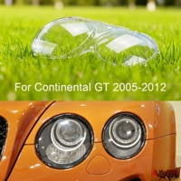 Coque de phare, couvercle de lentille de phare, abat-jour transparent, couvercle de lampe en verre pour Bentley Continental GT 2005-2012