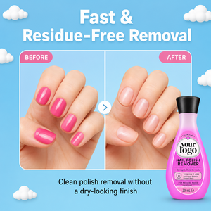 Dissolvant de vernis à ongles de qualité salon, conditionne les cuticules, prévient le dessèchement, vitamine B5, protéine de soie, nourrissant - Product Image 4