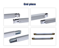 Barres de soutènement réglables en acier FT8013S pour planchers de conteneurs, 92-103 pouces, 3000 lbs, barre de chargement E-Track, sécurisation logistique, argent, OEM