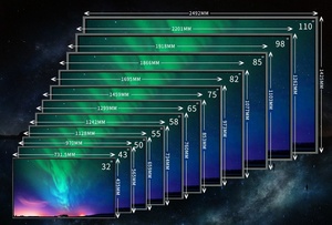 OEM 2K पूर्ण HD 4K अल्ट्रा HD एलईडी टीवी <span class=keywords><strong>24</strong></span> 32 43 50 55 60 65 85 इंच स्मार्ट टीवी एंड्रॉयड वाईफ़ाई स्मार्ट टीवी - Product Image 5