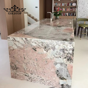 Dalles de granit naturel polies Goldtop Pandora pour comptoirs, dessus de vanité, panneaux muraux, carreaux de sol, tables à manger, tables basses - Product Image 1