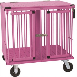 Carrello Pieghevole Aeolus a 4 Ruote in Alluminio per Esposizioni Canine - Leggero, Robusto e Durevole per il <span class=keywords><strong>Trasporto</strong></span> di <span class=keywords><strong>Animali</strong></span> - Product Image 4