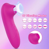 Tragbarer Kleiner Delfin-Vibrator mit Rosenform für Klitoris-Stimulation, 10 Frequenzen, USB-Aufladung, Sexspielzeug für Frauen