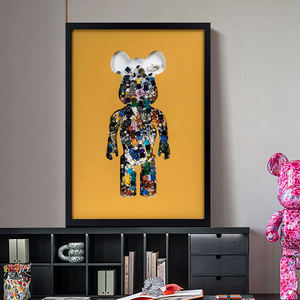 Opere d'Arte Decorative Moderne Incorniciate di Design Originale del Produttore Stampe 3D Famose per Decorazione Murale Dipinti a Olio Fatti a Mano - Product Image 2