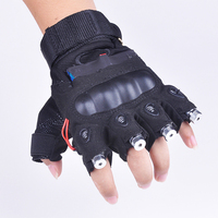 Gants laser LED lumineux à lumière rouge et verte, accessoires de performance pour la danse, les bars et les KTV, vente chaude