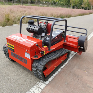 Industrial Robotic Lawn Mower Cordless Remote Control Adjustable Height Sickle-Style Gardening Machine Slopes DIY <b>Tool</b> - Product Image 3