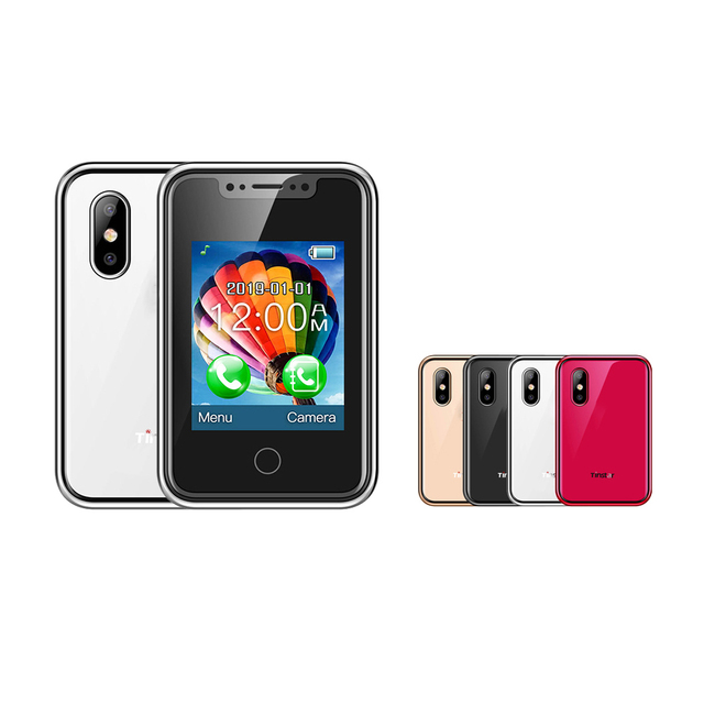 8xr 2g Gsm Bar Feature Phone 1.77 Inch Touch Screen Mini Mobile Phone Mtk6261d 350mah Supports Multiple Languages