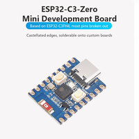 Papan Pengembangan Mini ESP32-C3 Berbasis ESP32-C3FH4 Single-Core RISC-V 160MHz 2.4GHz Wi-Fi & BLE 5 untuk Proyek IoT Rumah Pintar