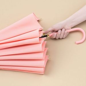 Parapluie de voyage de luxe grand format, résistant au vent, design classique, pour femmes, en polyester, style promotionnel - Product Image 3